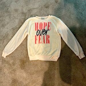 Hope Over Fear sweater